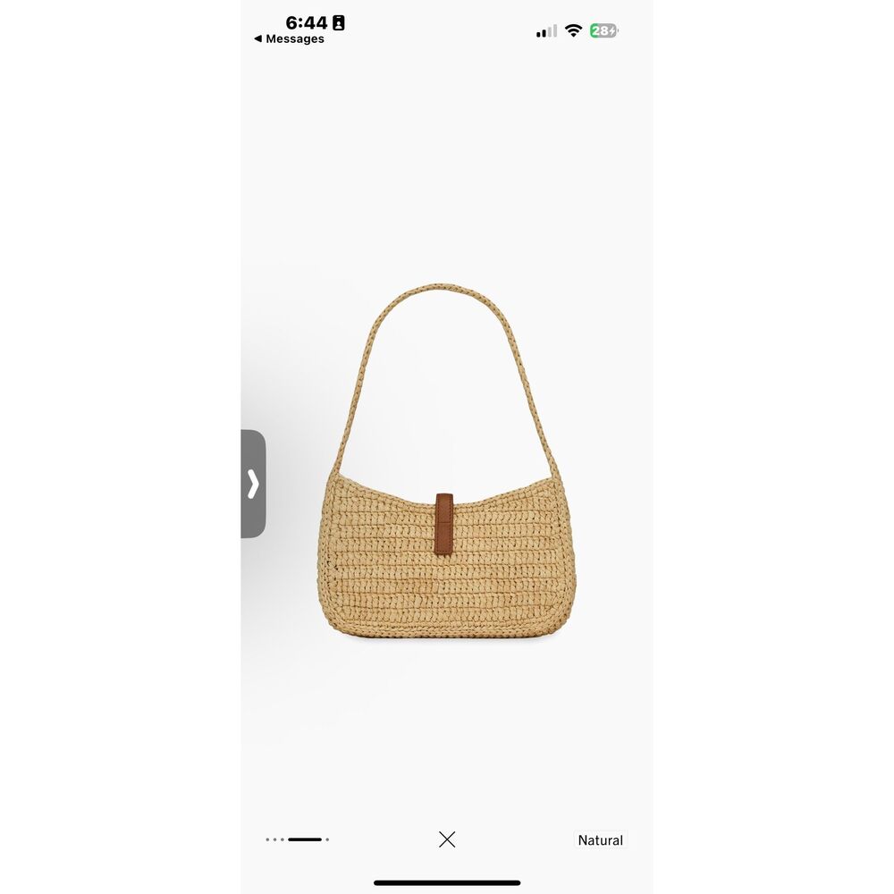 Woven shoulder bag set
